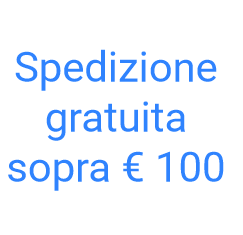Spedizione gratuita sopra i 100 euro